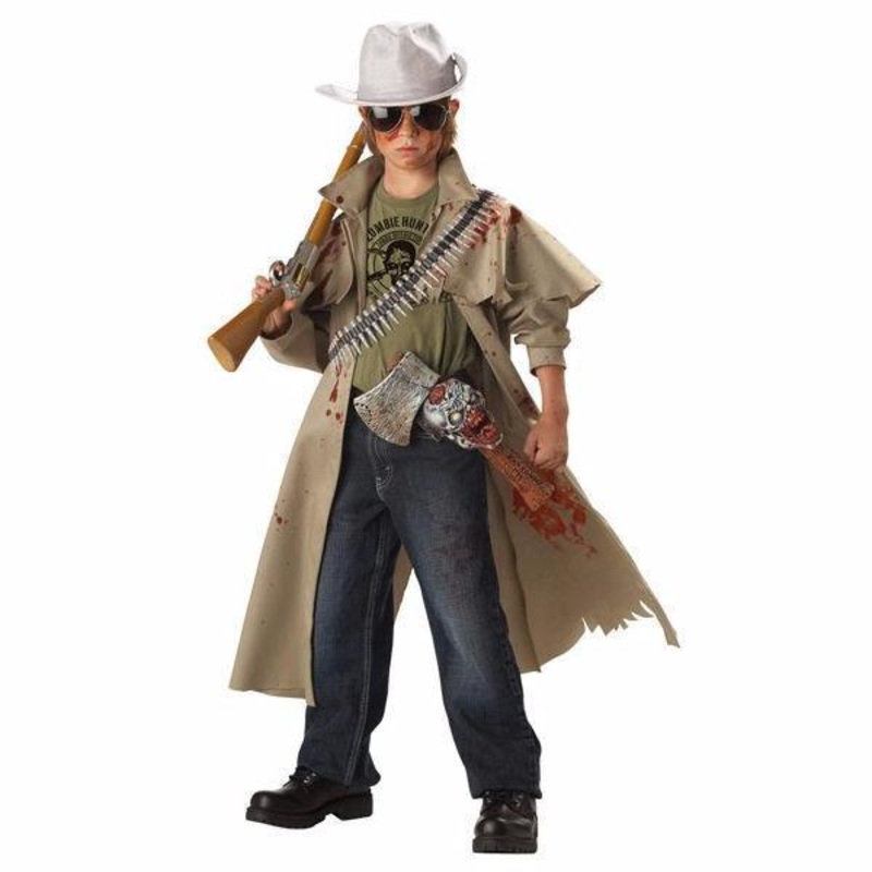 Zombie Hunter Costume for Tweens Large (US Kids 10-12)