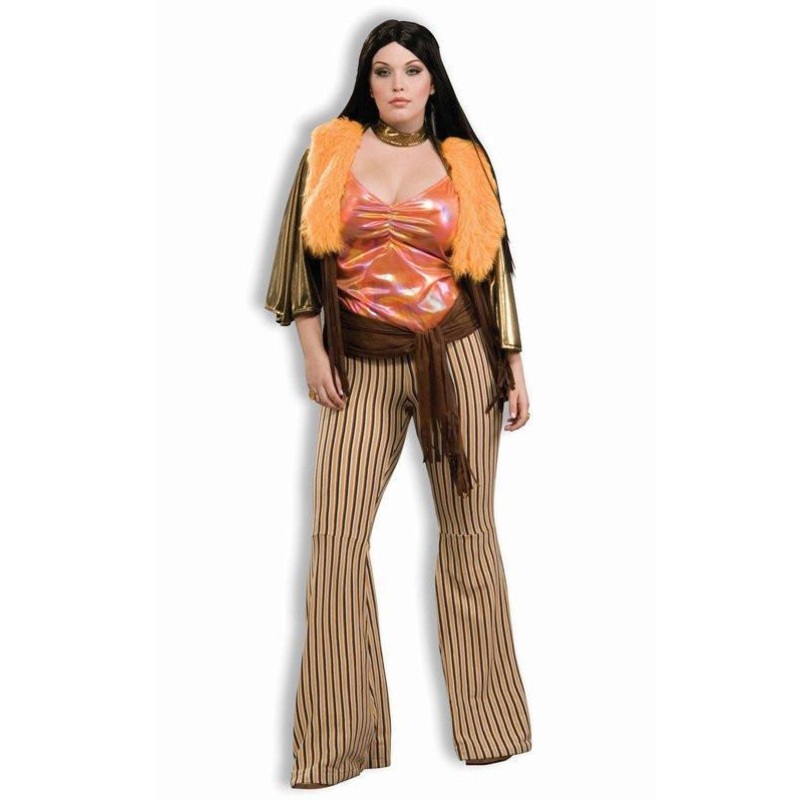 60s Babe Plus Size Costume for Adults Plus