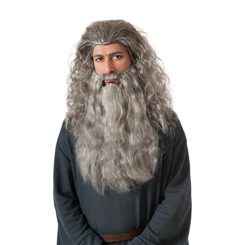 Gandalf Beard Kit for Adults - Lord of the Rings One Size