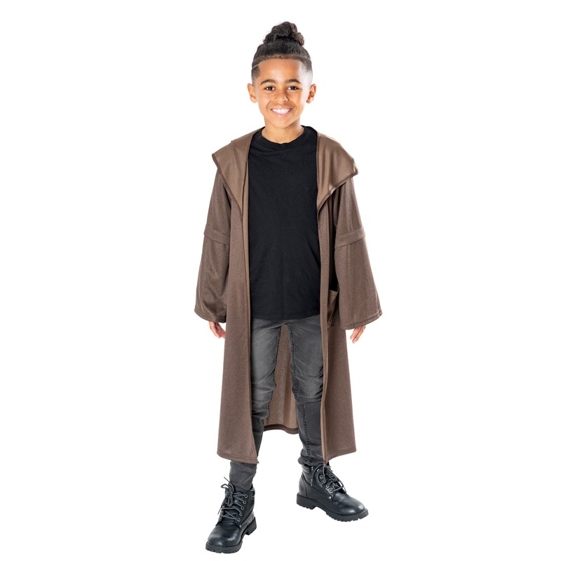 Obi Wan Kenobi Robe for Kids - Star Wars Large (7-8 Yrs)