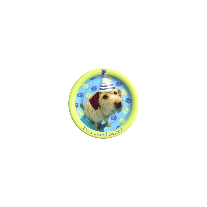 Puppy Party Cake Plates