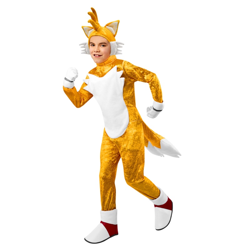 Tails Deluxe 'Sonic the Hedgehog' Costume for Kids - Sonic the Hedgehog Small (5-7 Yrs)