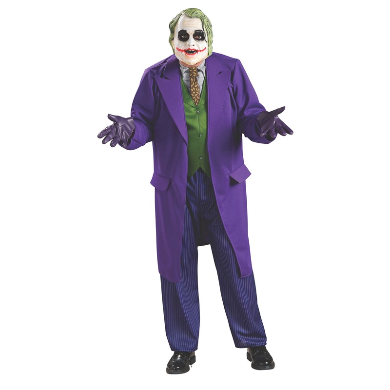 The Joker Deluxe Costume for Adults - Dark Knight Standard