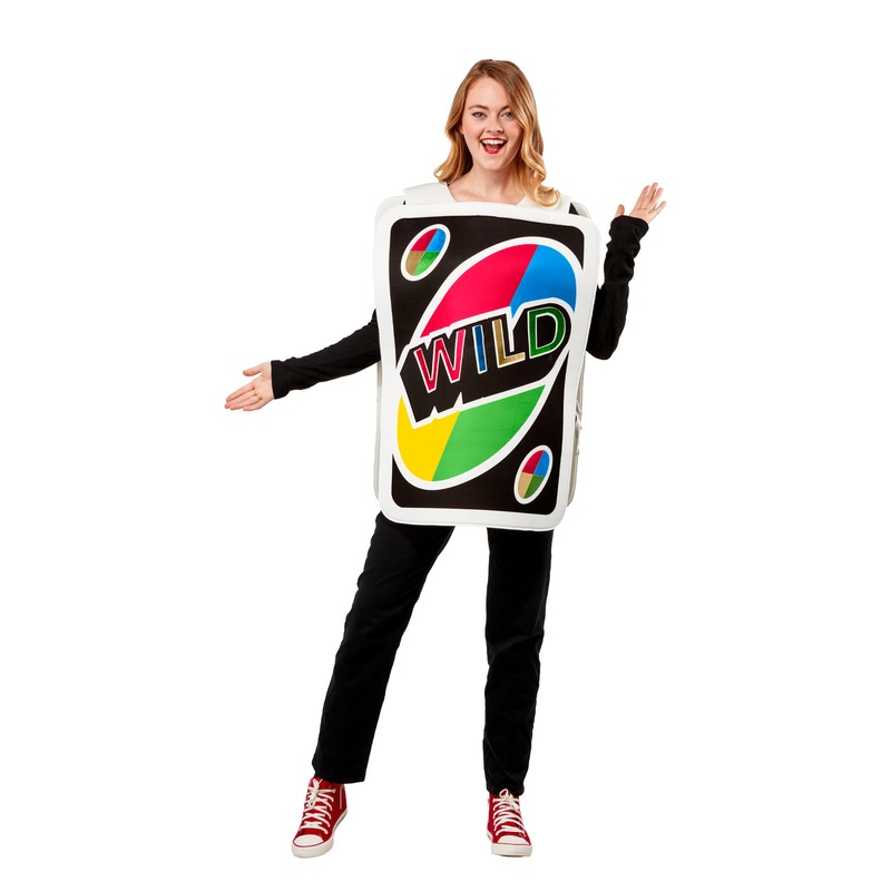Uno Wild Card Tabard Costume for Adults - Mattel Games