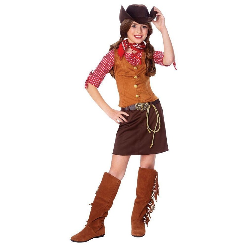 Wild West Gunslinger Costume for Kids Small (US Kids 4-6)