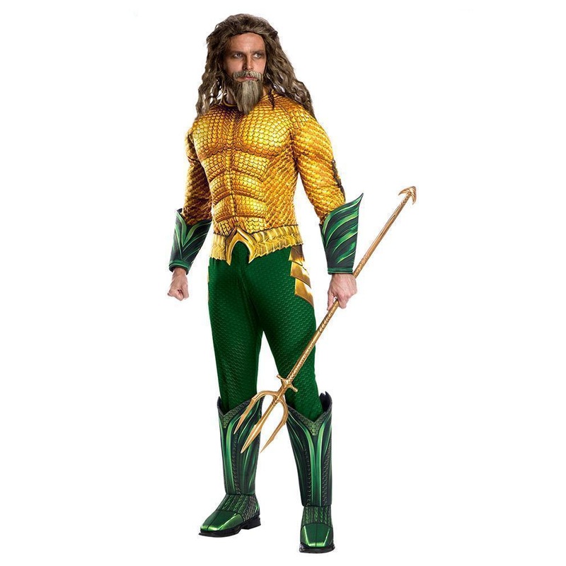 Aquaman Deluxe Costume for Adults - Aquaman Standard