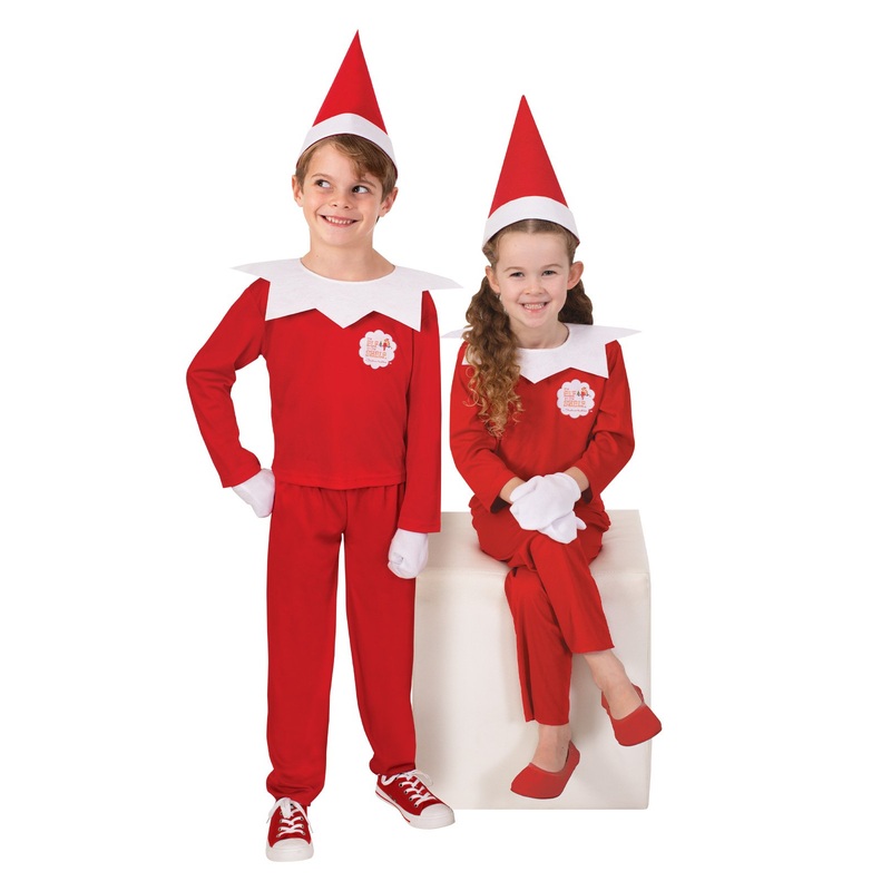 Elf On The Shelf Costume for Kids - Elf On The Shelf Small (3-5 Yrs)