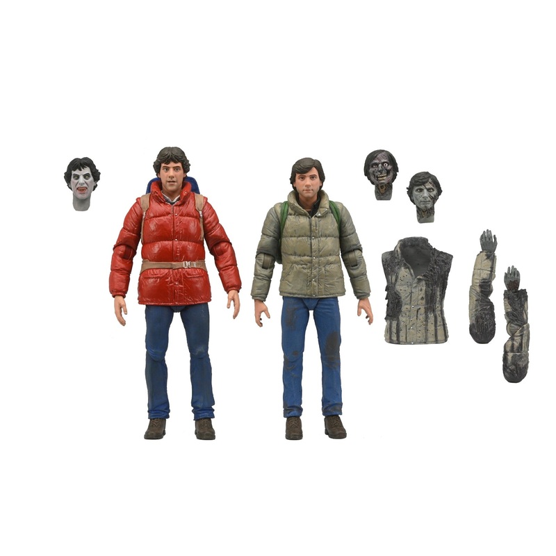 Jack and David 2 Pack - 7" Scale Action Figures - An American Werewolf in London - NECA Collectibles