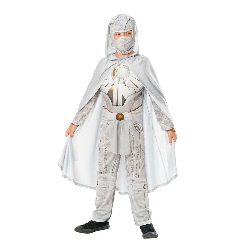Moonknight Deluxe Costume for Kids - Marvel Moonknight Small (5-6 Yrs)