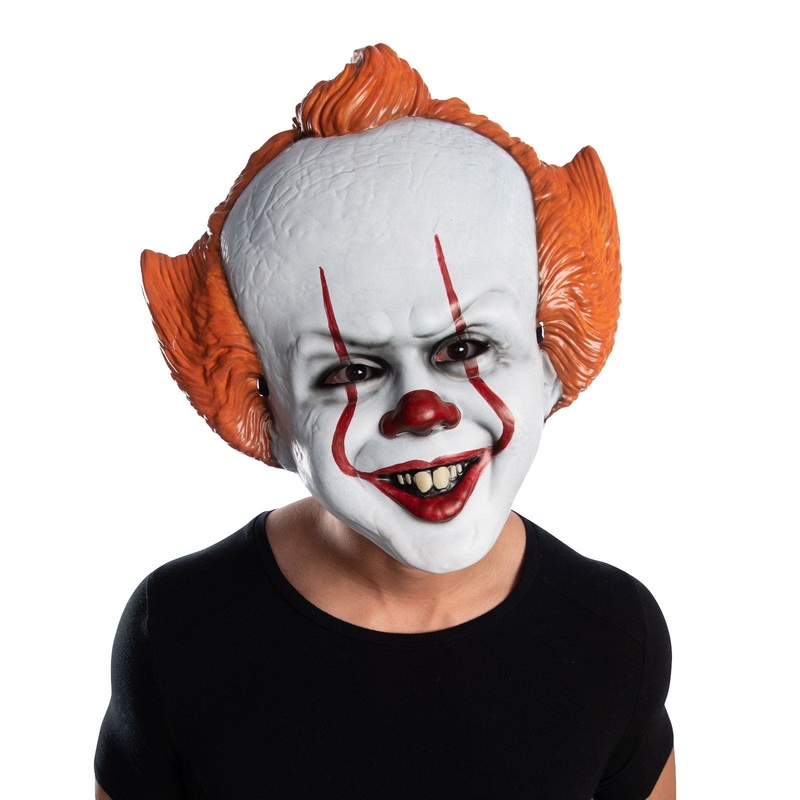 Pennywise Vacuform Mask for Adults - IT Movie 2017 One Size