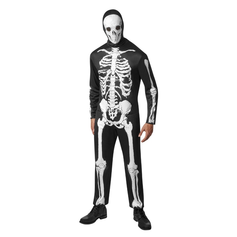 Skeleton Costume for Adults Small