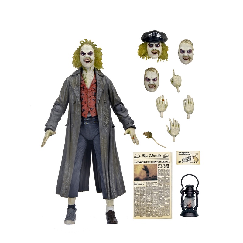Ultimate Beetlejuice Tour Guide The Bio-Exorcist - 7" Scale Action Figure - Beetlejuice (1988) - NECA Collectibles