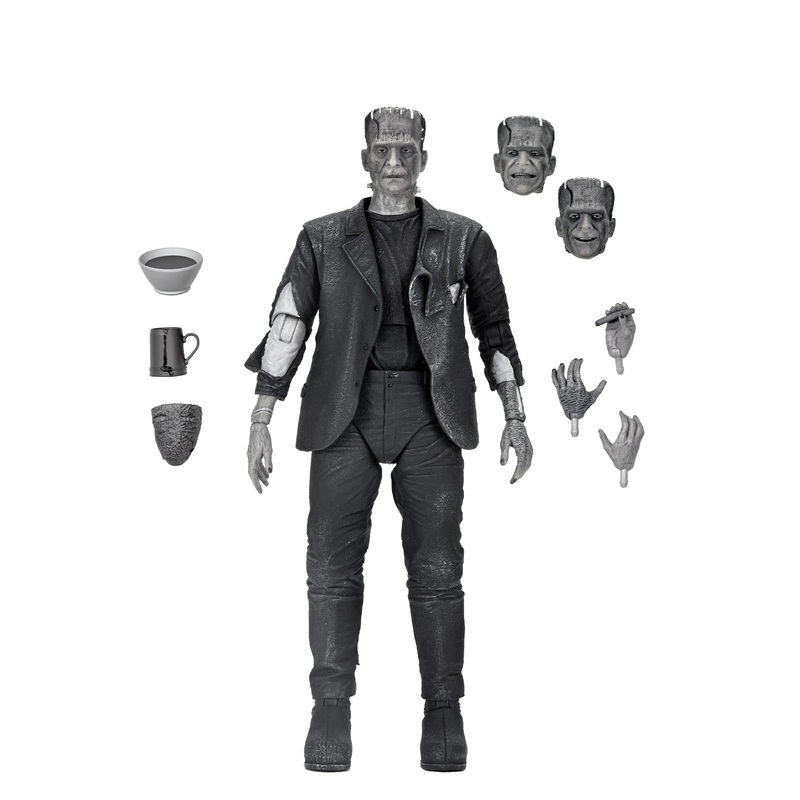 Ultimate Frankenstein's Monster (B&W) - 7" Scale Action Figure - Universal Monsters - NECA Collectibles