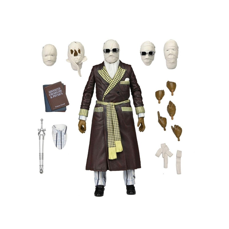 Ultimate Invisible Man Kemp House - 7" Scale Action Figure - Universal Monsters - NECA Collectibles