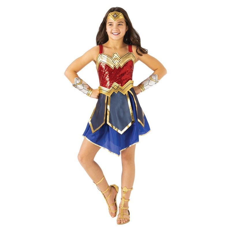 Wonder Woman 1984 Premium Costume for Kids - WW1984 Movie Small (3-5 Yrs)