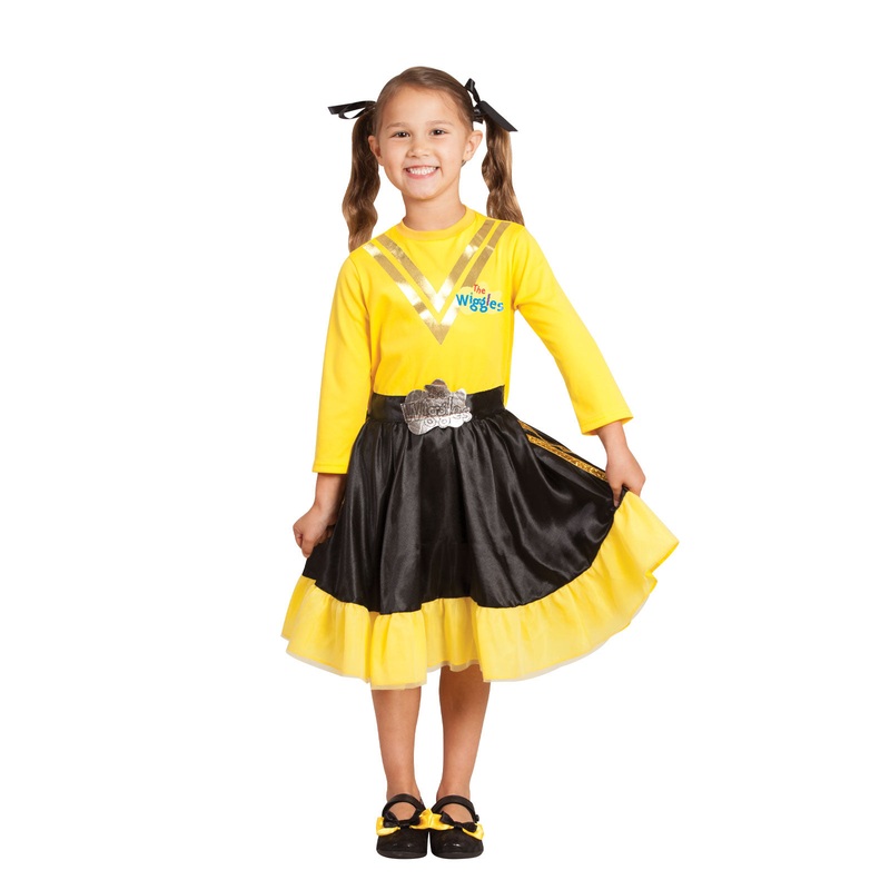 Yellow Wiggle Deluxe Costume for Kids - The Wiggles Toddler (18-36 Mths)