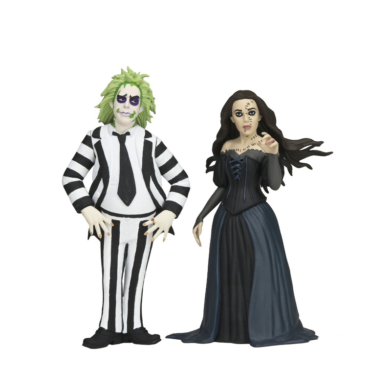 Beetlejuice & Delores Toony Terrors 2-Pack - 6" Scale Action Figures - Beetlejuice 2 - NECA Collectibles