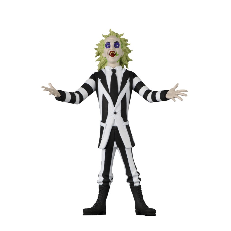 Beetlejuice Striped Suit Toony Terrors 6" Scale Action Figure - Beetlejuice - NECA Collectibles
