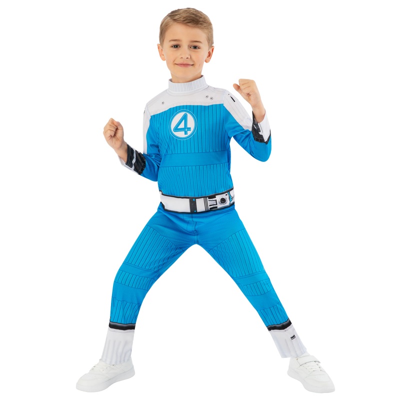 Human Torch Costume for Kids - Marvel Fantastic Four Extra Small (5-6 Yrs)