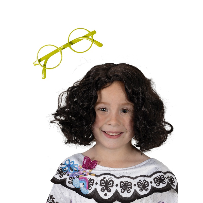 Mirabel Wig and Glasses Acessory Set for Kids - Disney Encanto