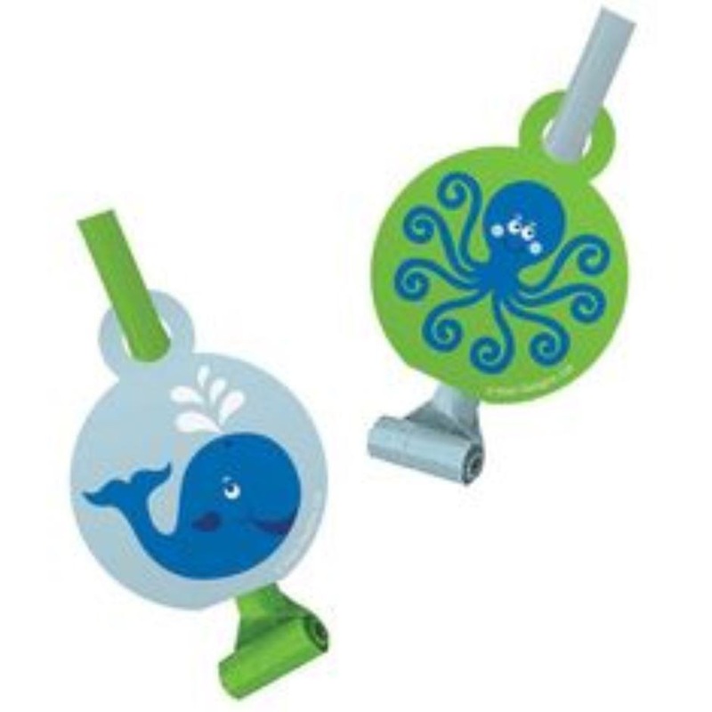 Ocean Party Blowouts - 8 pk Standard