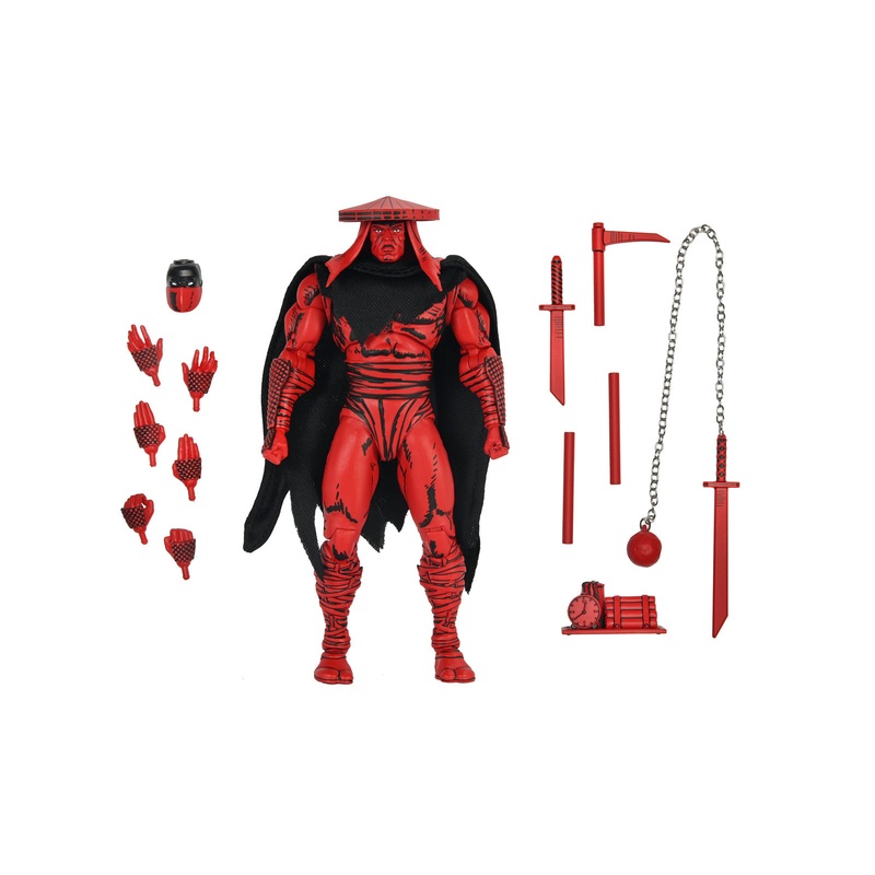 Red and Black Foot Assassin - 7" Scale Action Figure - Teenage Mutant Ninja Turtles (Mirage Comics) - NECA Collectibles