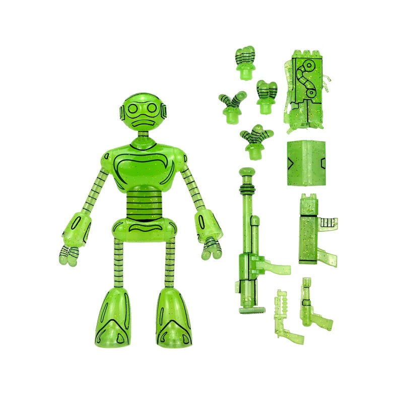 Transmat Fugitoid GID - 7" Scale Action Figure - Teenage Mutant Ninja Turtles (Mirage Comics) - NECA Collectibles