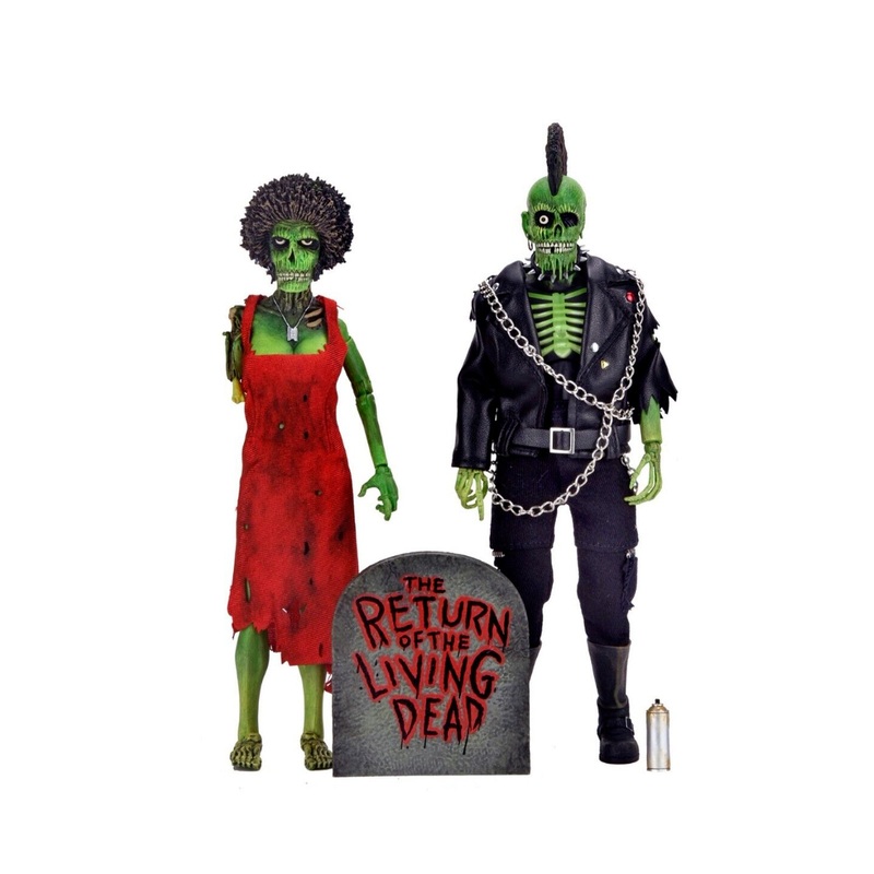 Trash & Suicide 2-Pack - 8" Scale Clothed Action Figures - Return of the Living Dead - NECA Collectibles