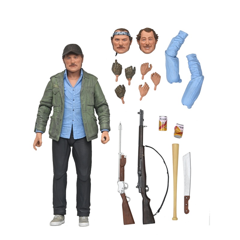 Ultimate Sam Quint 50th Anniversary - 7" Scale Action Figure - Jaws - NECA Collectibles