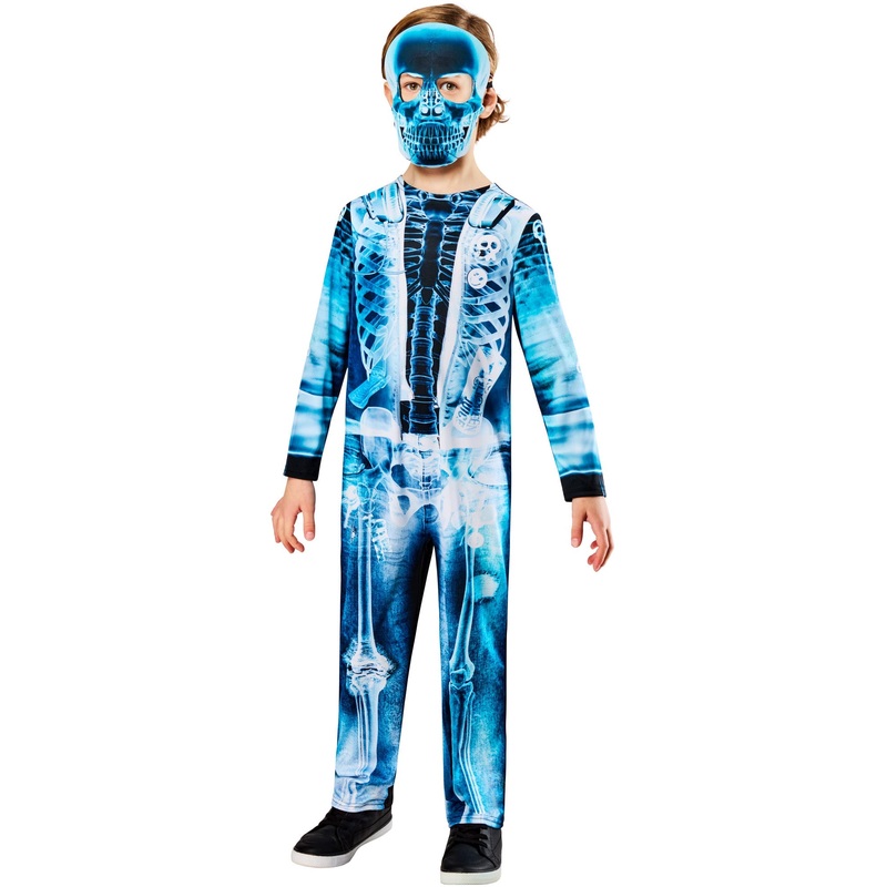 X-Ray Skeleton Costume for Kids Extra Small (5-6 Yrs)